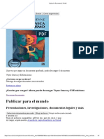 Publicar para El Mundo: Presentaciones, Investigaciones, Documentos Legales y Más