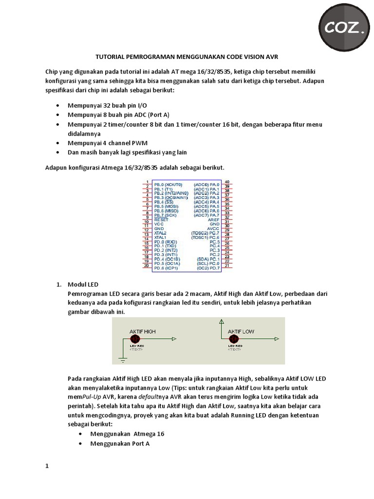 Tutorial Pemrograman Menggunakan Code Vi PDF | PDF