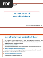 Cours Algorithme Structure Conditionnelle