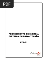 NTD 01 Fornecimento de Energia Eletrica Em Baixa Tensao