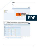 Display FuncLoc Using Plant Sections