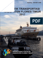 Statistik Transportasi Kabupaten Flores Timur 2017