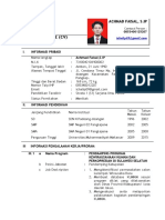 Curriculum Vitae CV Ichal