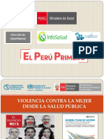 1 y 2 Abordaje de La Violencia Desde La Salud Pública y Directrices de La Oms Sobre El Abordaje de La Violencia