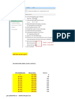 Excel For Acad For Rencana Jalan