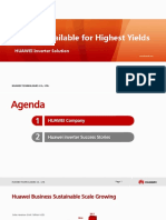 Always Available For Highest Yields: HUAWEI Inverter Solution