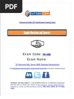 Download 70-433 Ready by Self Exam Engine SN39818715 doc pdf