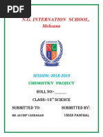 12th Chemistry Project PDF