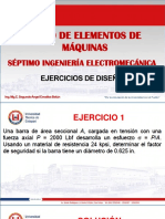 Diseño de elementos de máquinas. Soluciones de ejercicios