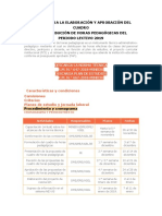 Normas Para La Elaboración y Aprobación Del Cuadro