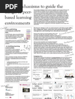 Poster presentation - Social mechanisms to support the design of peer-based learning environments