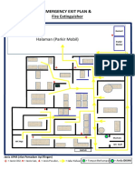 Halaman (Parkir Mobil) : Emergency Exit Plan & Fire Extinguisher