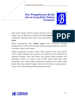 B. Daftar Pengalaman