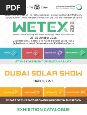Wetex2018 Catalogue United Arab Emirates Dubai