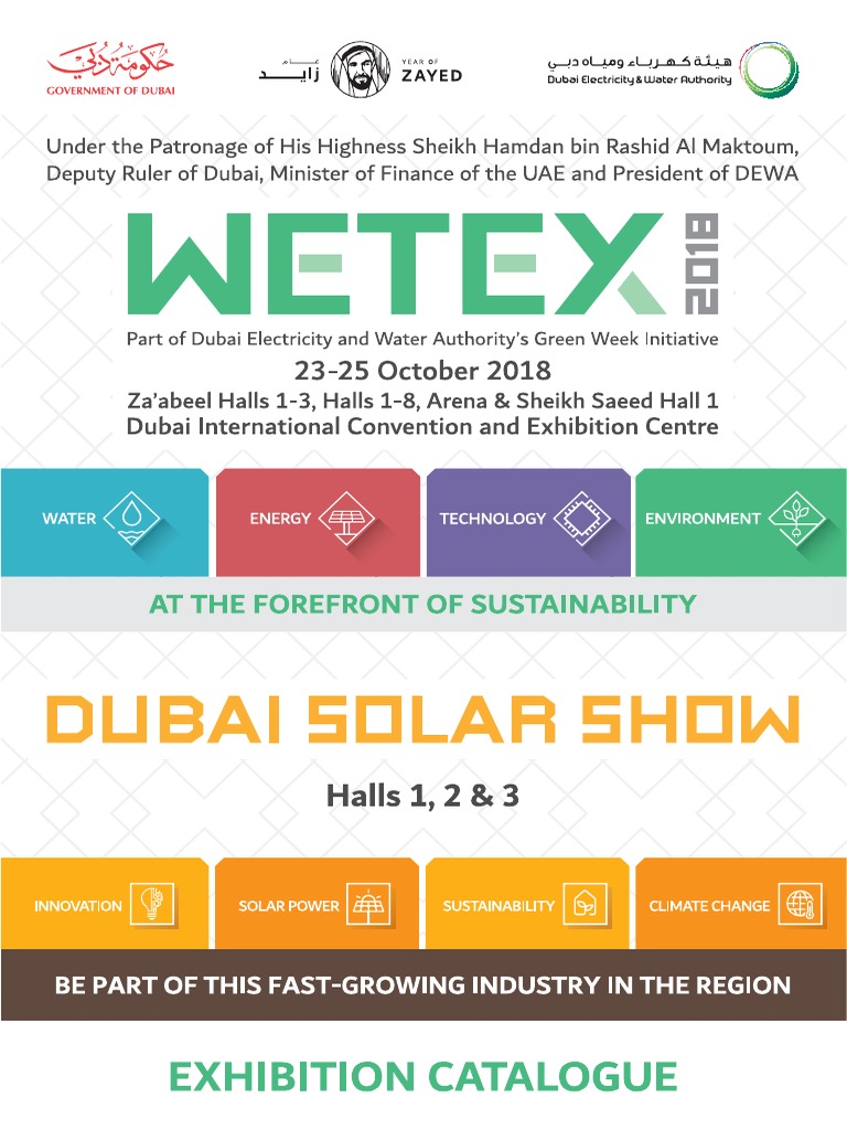 WETEX2018 Catalogue | PDF | United Arab Emirates | Dubai