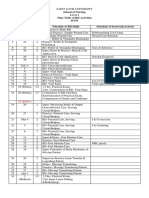 School of Nursing Level 1 Time Table of RD Activities MTW Day Dates Hrs. Schedule of RD Skills Schedule of Seatwork/Activity