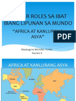 Gender Roles Sa Ibat Ibang Lipunan Sa Mundo (Autosaved)