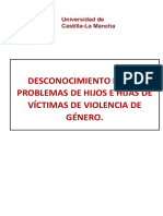 Proyecto Desconocimiento de Hijos-As Víctimas de Violencia de Género Madres