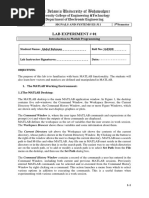 LAB-01 EE-311 Signal and Systems PDF