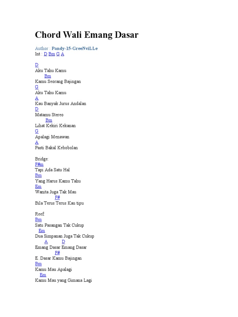 Lirik Lagu Dan Chord Lagu Indonesia Lyric Chord Aku Mau Guitar Chord And Lyric Learn Guitar With Chord Lyric And Chord Guitar