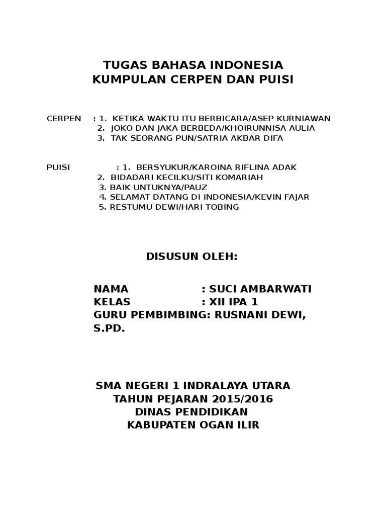 Download Gratis Gambar Cover B Indo Terkeren oleh www.cikimm.com