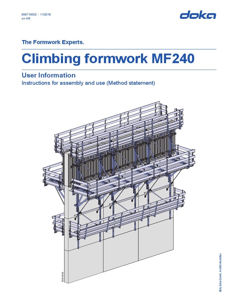 Doka MF | PDF | Scaffolding | Safety