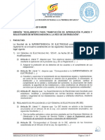 Resolución SIE 030 2015 MEMI Reglamento Tramitación Aprobación Planos y Solicitudes Interconexión de Fecha 29 de Mayo de 2015 1
