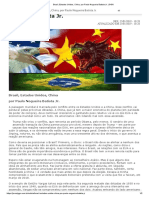 Brasil, Estados Unidos, China, Por Paulo Nogueira Batista Jr. _ GGN