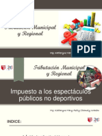 Impuestos Municipales y Regionales 