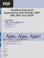 Building Enterprise Applications With Mozilla, AMP, XML-RPC and Json