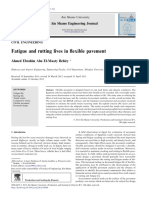 Fatigue and Rutting Lives in Exible Pavement: Ain Shams Engineering Journal