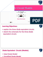 Diode Circuit Models PDF