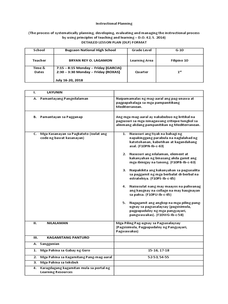 27 Lesson Plan In Filipino Ideas Lesson Plan In Filipino Filipino Porn Sex Picture