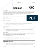 Resume For Class PDF