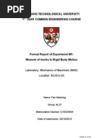 Download M1 Lab Report by weimingf SN39821752 doc pdf