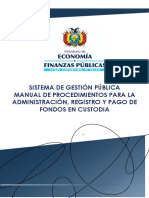 Manual Procedimiento Fondos en Custodia