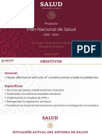 PROYECTO Plan Nacional de Salud 2019 - 2024