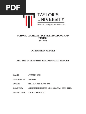Internship Report