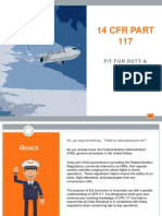 CFR Far 117 Module 1 Overview Fit For Duty Fatigue-Final