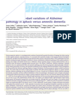 Clinically concordant variations of Alzheimer pathology in aphasic versus amnestic dementia.pdf