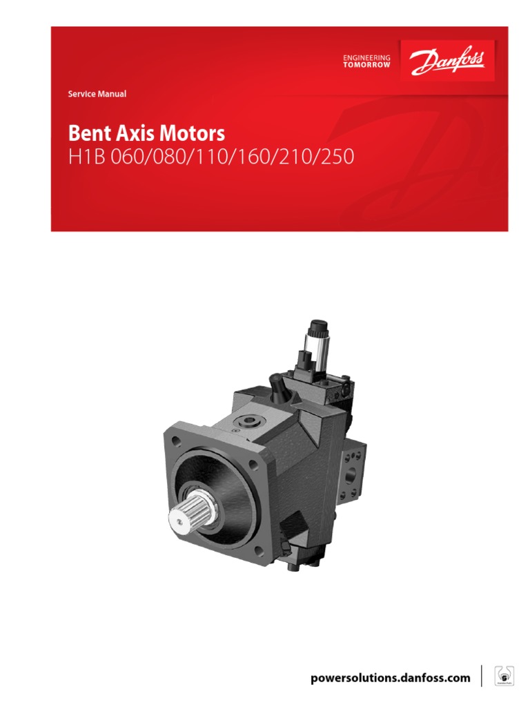 Sauer Danfoss H1B Bent Axis Motor Service Manual | PDF | Electric Motor ...