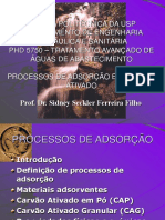 Processos de Adsorção em Carvão Ativado