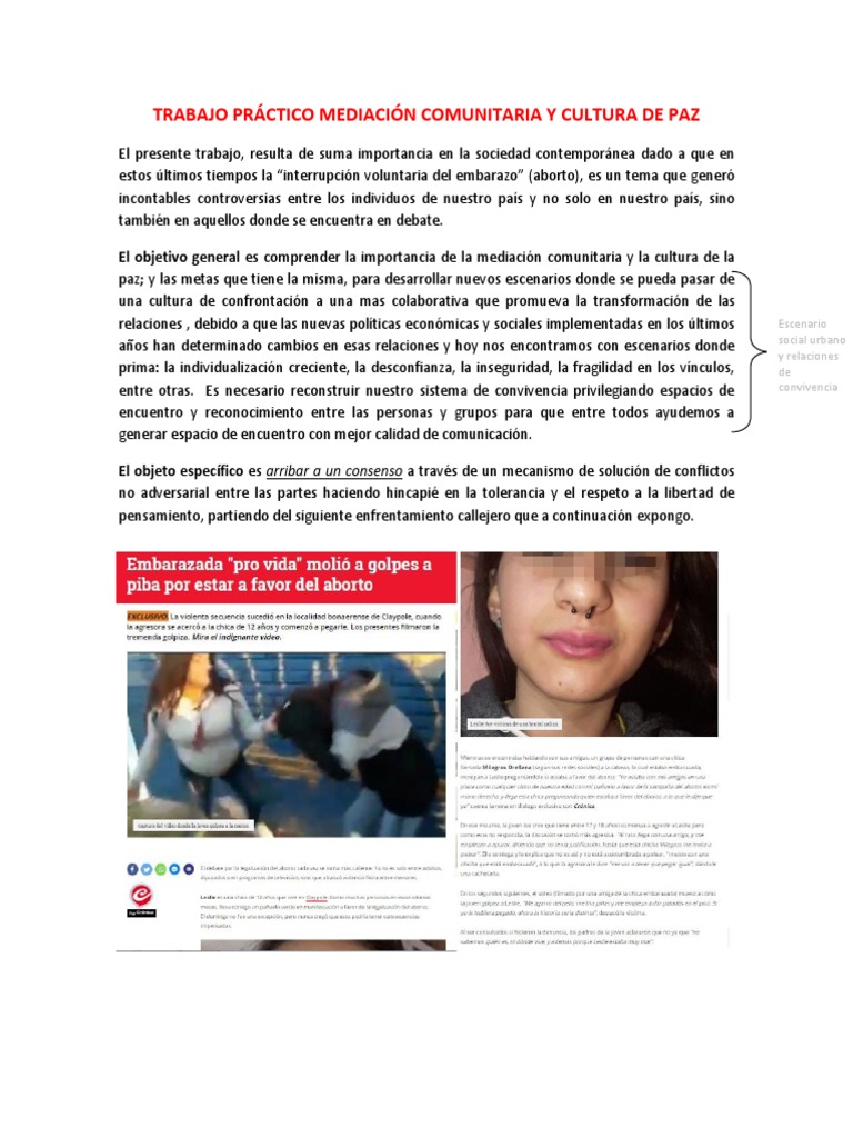 Mediación Comunitaria y Cultura de Paz | PDF | Mediación | Tolerancia