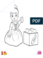 DUPLO Colouring Pages 2016 Cinderella