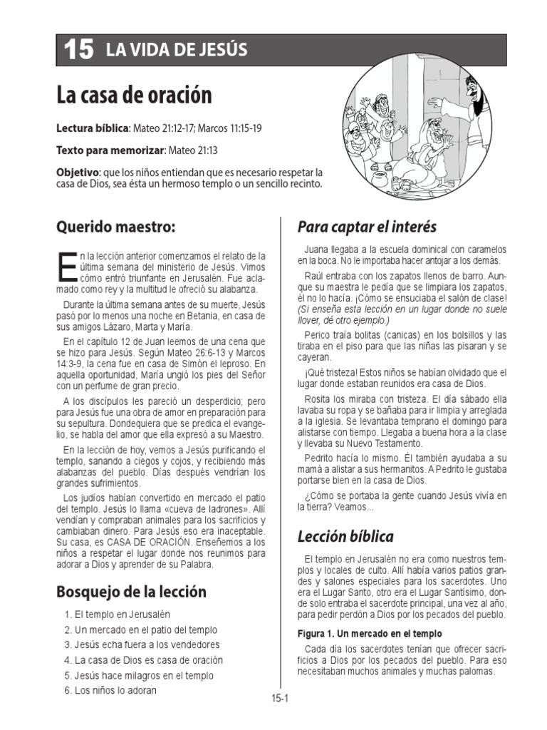 15 La Vida de Jesús | PDF | Jesús | Oración