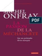 Michel Onfray - La Passion de La Méchanceté - Ebook-Gratuit - Co PDF