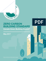 Zero Carbon Building Standards