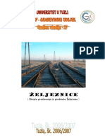 RGGF Zeljeznice Skripta PDF