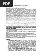 Consolidação e Sonhos de Deus