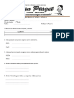 Examen Mensual de Química 4